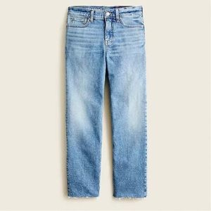 NWT! JCrew Mid-rise '90s classic straight jean in Downtown wash size 10/30